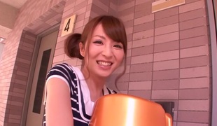 Hottest Japanese girl Miku Ohashi in Best college, massage JAV clip