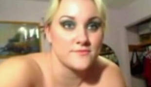 Corpulent previously to GF showing say no to mounds adng big plunder on webcam